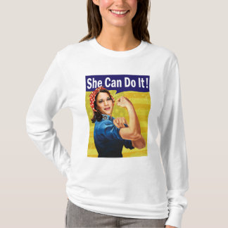 Kamala Harris She Can Do It! T-Shirt