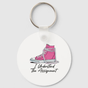 Kamala Harris Shoes And Pearl I Understand The Ign Keychain