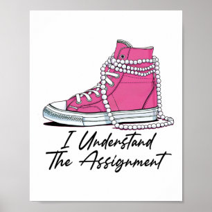 Kamala Harris Shoes And Pearl I Understand The Ign Poster