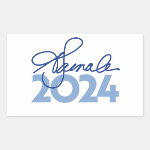 Kamala Harris Signature 2024 Sticker