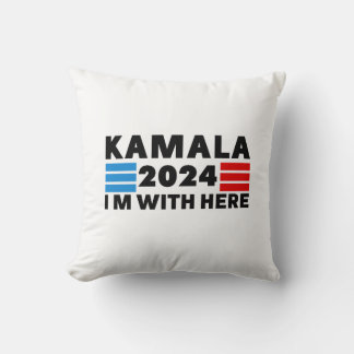 Kamala Harris Support Pillow
