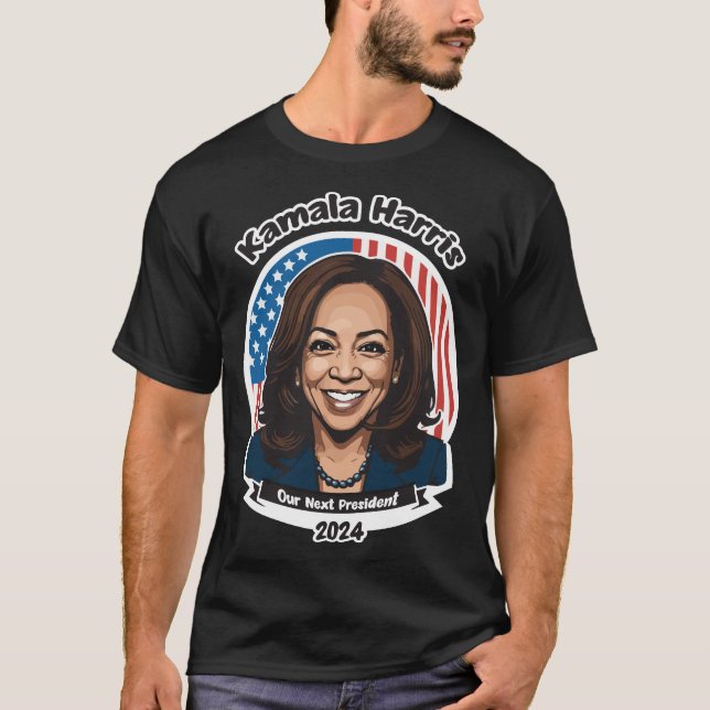 Kamala Harris T shirt (Front)