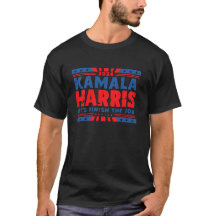 Kamala Harris T-shirt Let's finish the job