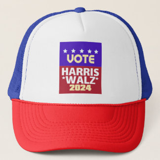 Kamala Harris Tim Walz 2024 Trucker Hat