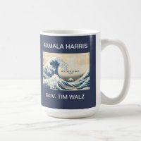KAMALA HARRIS TIM WALZ BLUE WAVE 2024