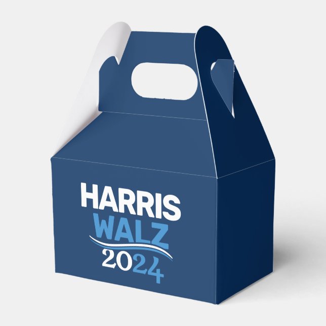 Kamala Harris Tim Walz Campaign  2024 Presidetial  Favor Box (Front Side)
