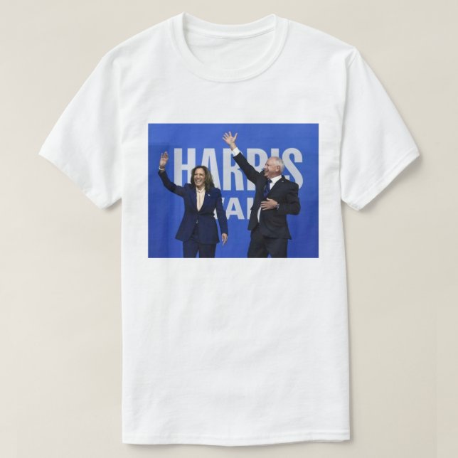 Kamala Harris Tim Walz T-Shirt (Design Front)