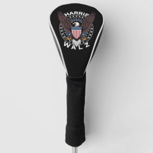 Kamala Harris Tim Walz Waltz 2024 Election Golf Head Cover