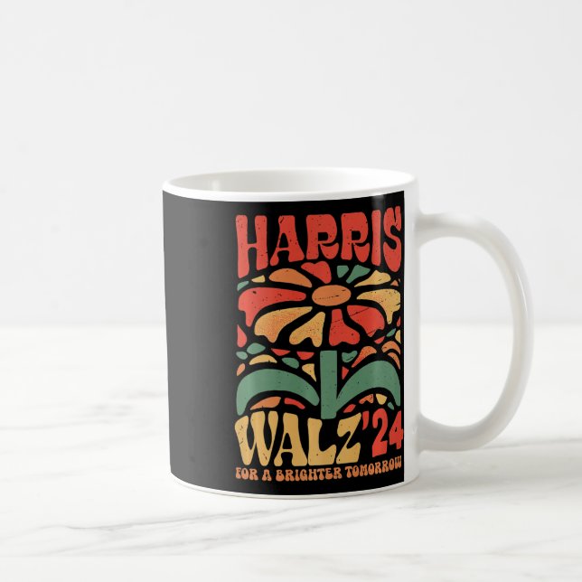 Kamala Harris Tim Walz Waltz  Coffee Mug (Right)