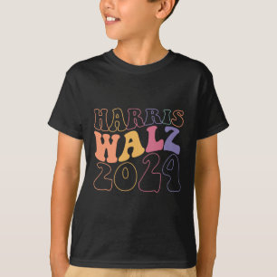 Kamala Harris Tim Walz Waltz Harris Walz Waltz 202 T-Shirt