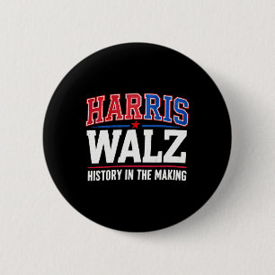 Kamala Harris Tim Wheimer For Men & Women 2 Inch Round Button