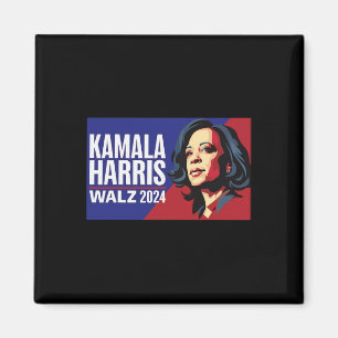 Kamala Harris Tim Wheimer Waltz 2024 Peace Lgbt Magnet
