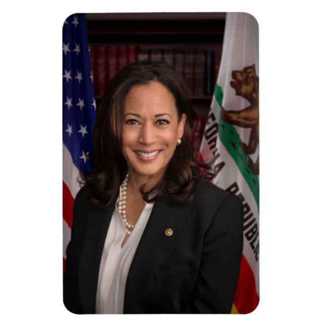 Kamala Harris US Vice President, Biden 2024 Magnet (Vertical)
