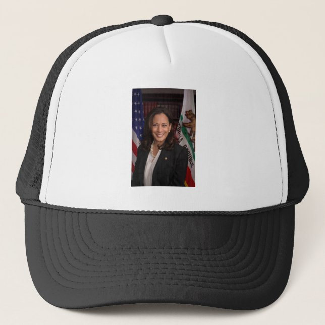 Kamala Harris US Vice President, Biden 2024 Trucker Hat (Front)