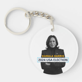 Kamala Harris USA 2024 Élection Key Ring