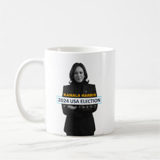 Kamala Harris USA 2024 Election President Coffee Mug