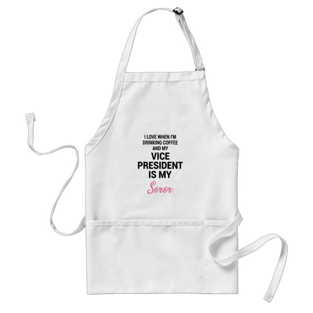 Kamala Harris VP AKA Alpha Kappa Alpha Standard Apron (Front)