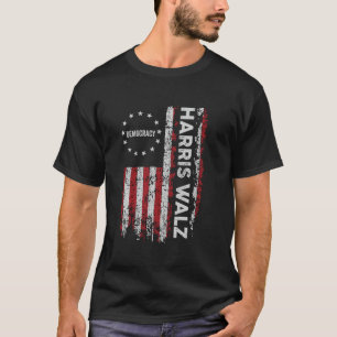 Kamala Harris Walz 2024 Harris Waltz VP President T-Shirt