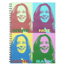 Kamala Harris: We're Not Going Back Pop Art