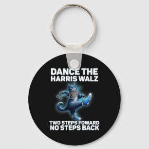 Kamala Harris Wheimer 2024 Waltz Dance 2 Steps For Keychain