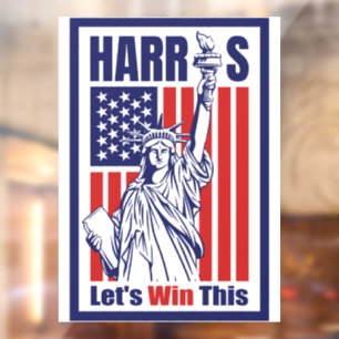 Kamala Harris Window Cling