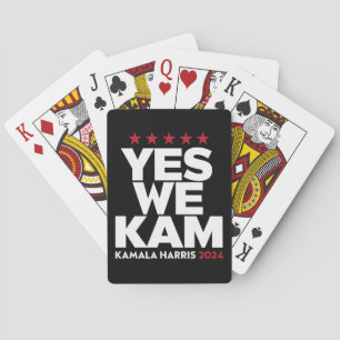 Kamala Harris Yes We Kam for US President 2024 Playing Cards
