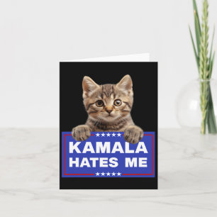 Kamala Hates Me Pro-trump 2024 Conservative Patrio Card