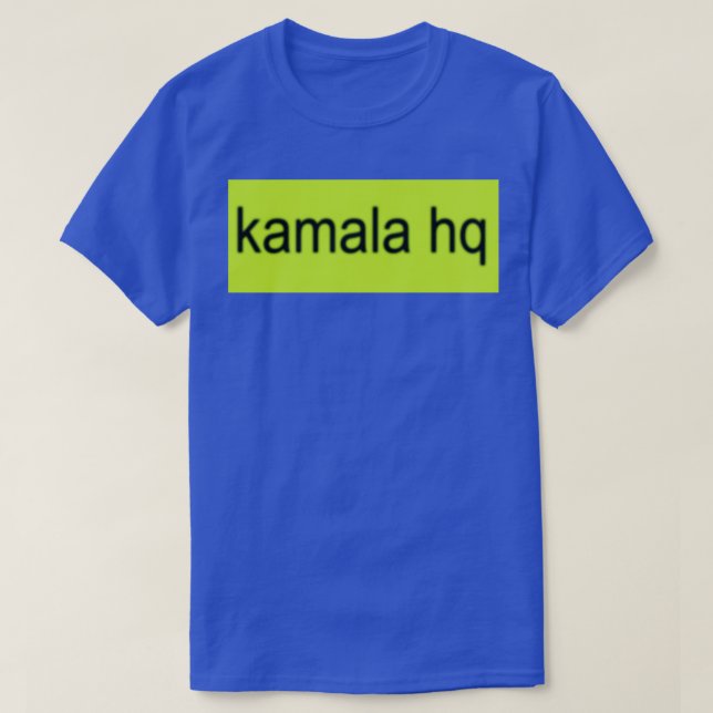 kamala hq brat TShirt (Design devant)