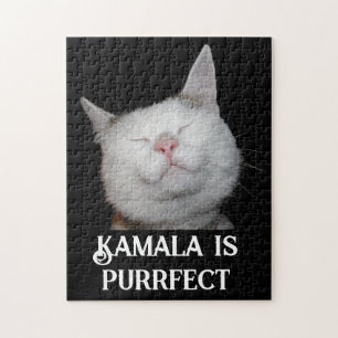Kamala is Purrfect  Jigsaw Puzzle