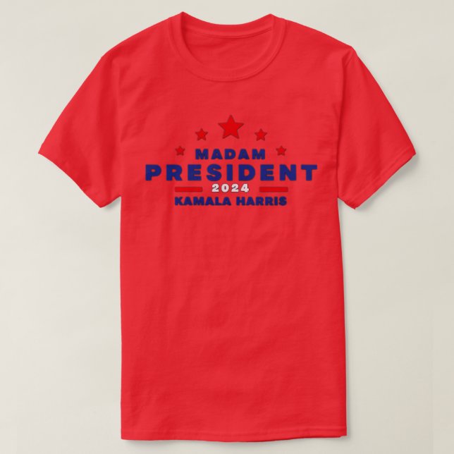 Kamala Madam 2024 TShirt (Design Front)