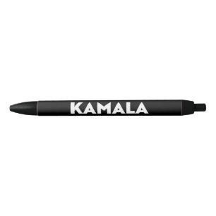 Kamala modern bold typography minimalist black ink pen