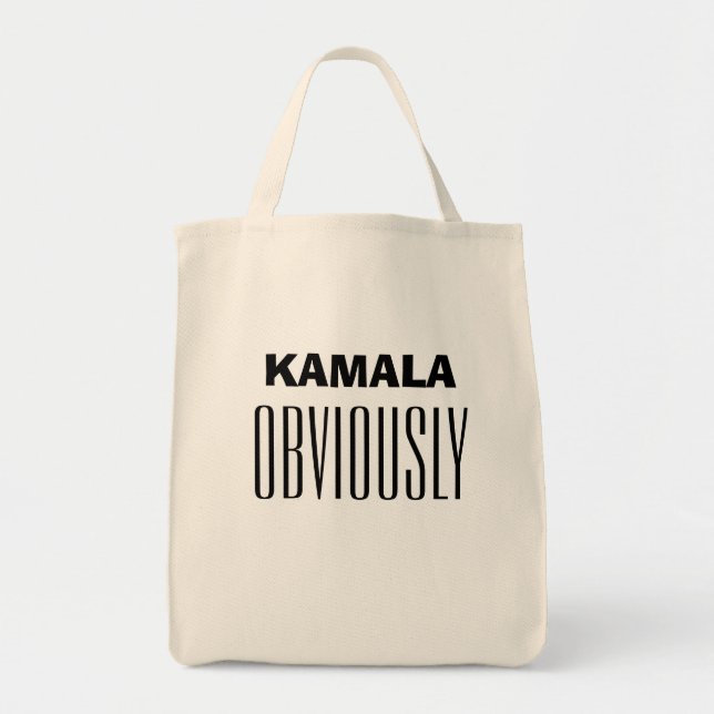 Kamala..OBVIOUSLY Tote Bag (Front)