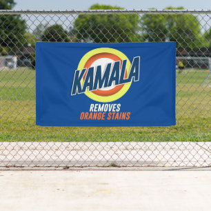 Kamala Removes Orange Stains Banner