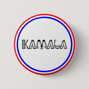 KAMALA THE PATRIOT 2 INCH ROUND BUTTON
