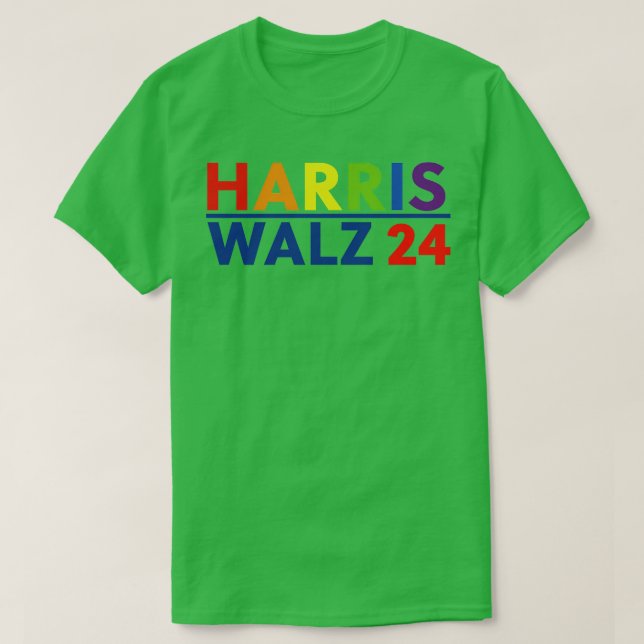 Kamala  Tim Walz Pride 2024 T-Shirt (Design Front)