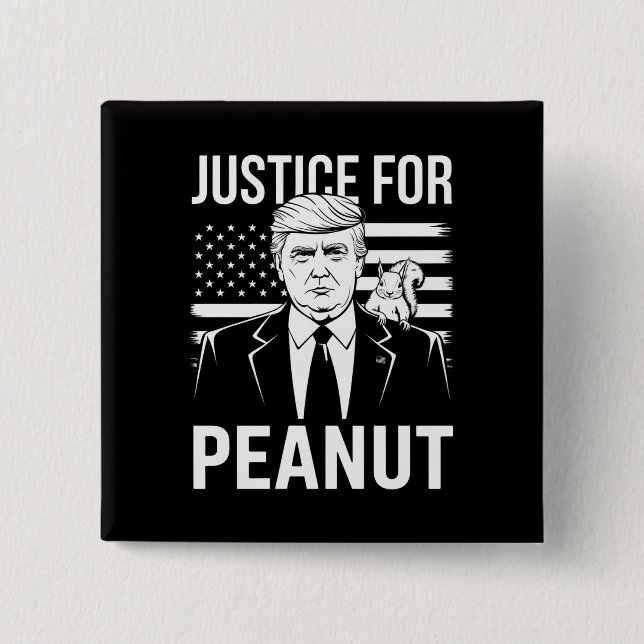 Kamala Trump 2024 Election I Didn't Vote For Him  2 Inch Square Button (Front)