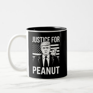 Kamala Trump 2024 Election I Didn't Vote For Him  Two-Tone Coffee Mug