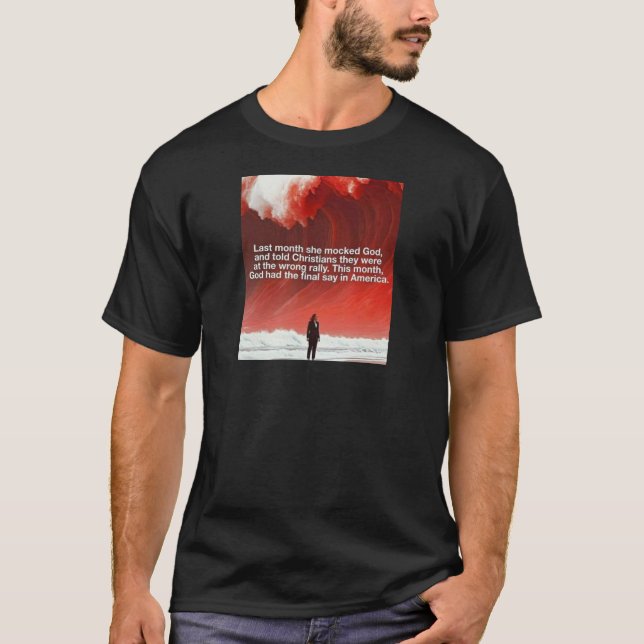 KAMALA vs GOD T-Shirt (Front)