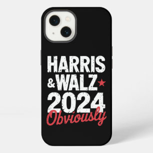 Kamala Walz Obviously 2024 Harris Waltz 2024  iPhone 13 Case