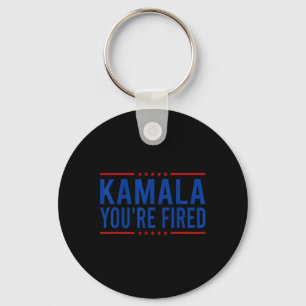 Kamala You're Fired Funny Donald Trump Saying Keychain