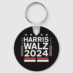 KamalaHarris TimWaltz 2024 Keychain