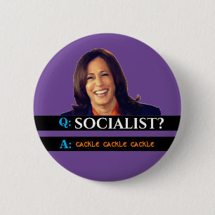 Kamala's Cackle 2 Inch Round Button
