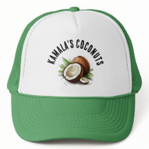 KAMALA'S COCONUTS TRUCKER HAT