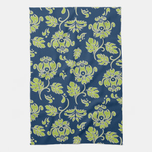 Kamaole Hawaii Tropical Floral Kitchen Towel