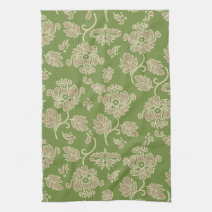 Kamaole Hawaii Tropical Floral Kitchen Towel