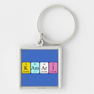 Kamari periodic table name keyring