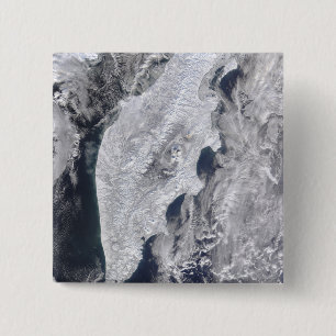 Kamchatka Peninsula, Eastern Russia 2 Inch Square Button
