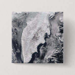 Kamchatka Peninsula, Eastern Russia 2 Inch Square Button