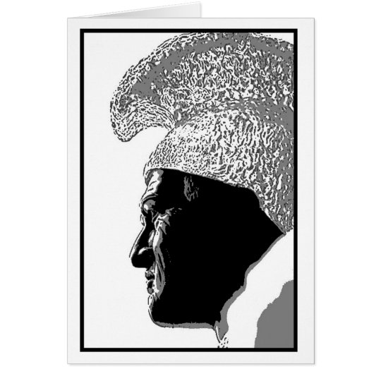 Kamehameha Head Card