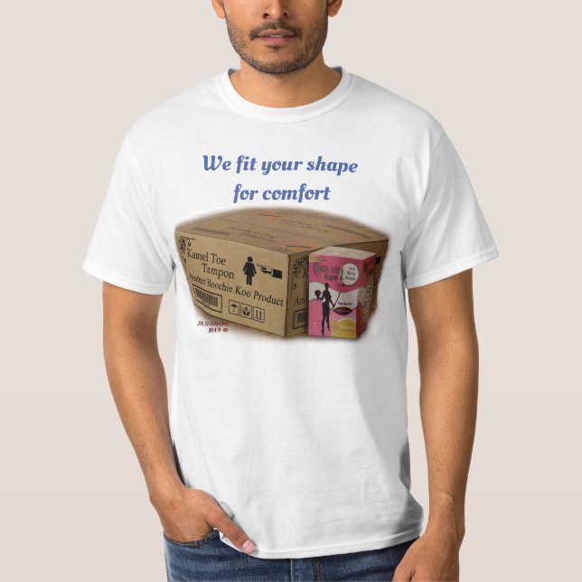Kamel Toe T-shirt Color version (Front)